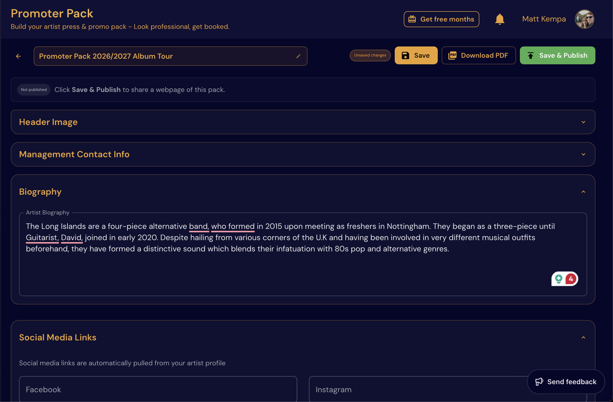 How to Build an EPK That Promoters Actually Open