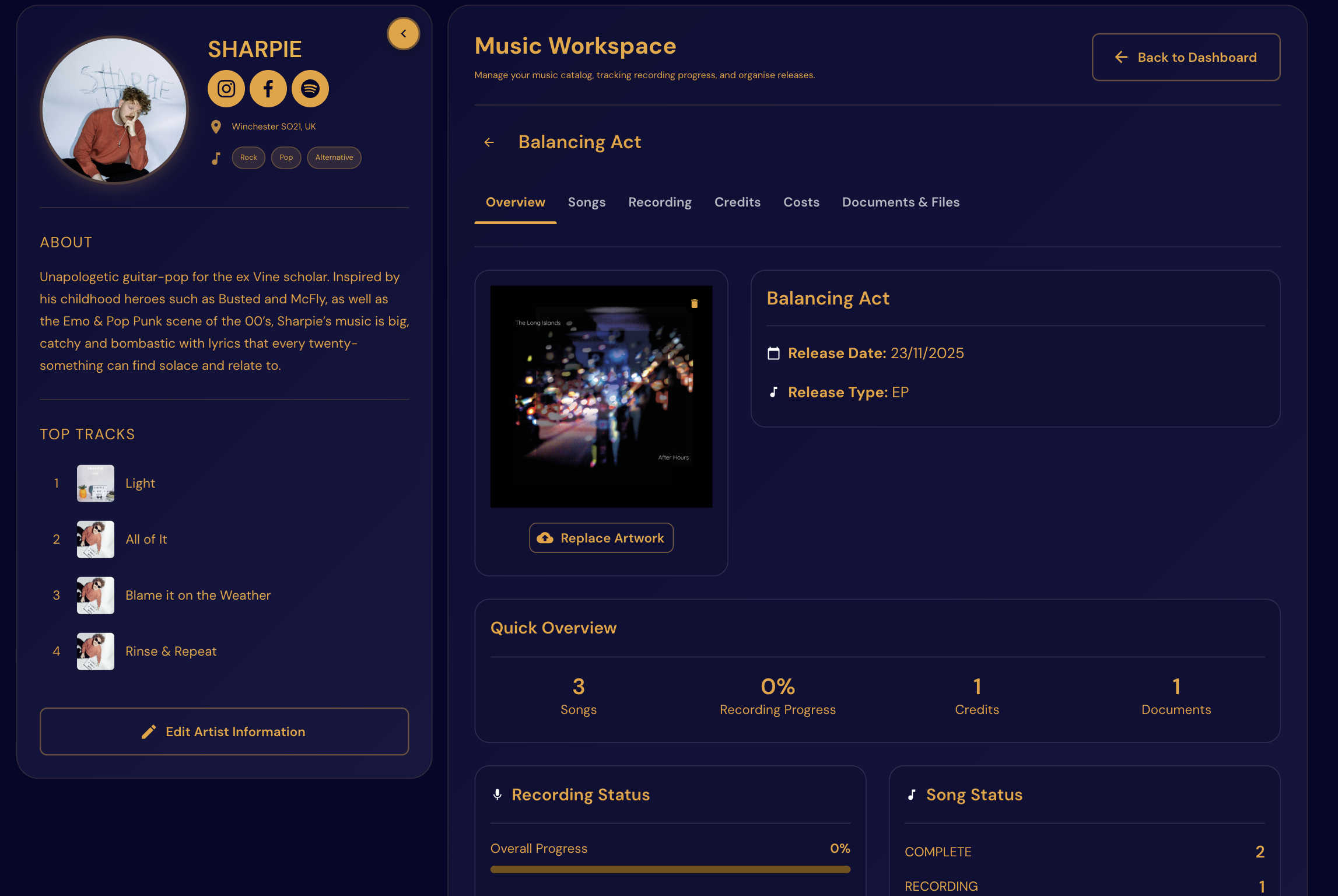Organize Your Music Projects
